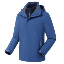Men's outdoor 2 in 1 waterproof jacket