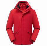 Men's outdoor 2 in 1 waterproof jacket