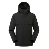 Men's outdoor 2 in 1 waterproof jacket