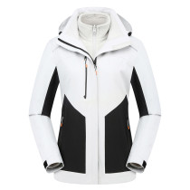 Women's outdoor 2 in 1 waterproof jacket