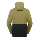 Men's outdoor 2 in 1 waterproof jacket
