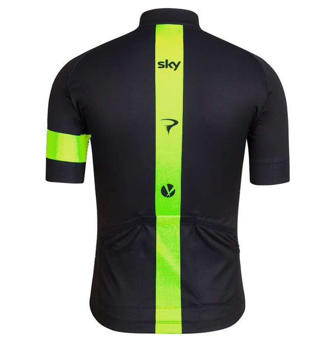 2016 Skу Team Fluo Edition Cycling Jersey And Bib Shorts Set