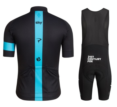 2016 Team Skу Cycling Jersey And Bib Shorts Set