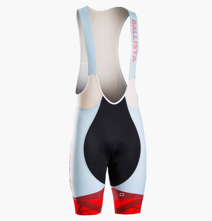 2016 Bontrager Trek Ballista Light Blue Cycling Bib Shorts