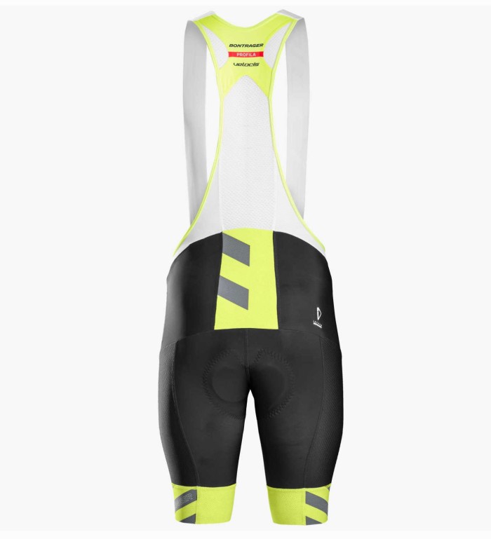 2016 Bontrager Velocis Yellow-Black Sleeve Cycling Jersey And Bib Shorts Set