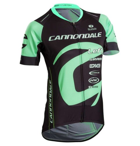 2018 Cannondale Factory Women’s Black-Green Cycling Jersey