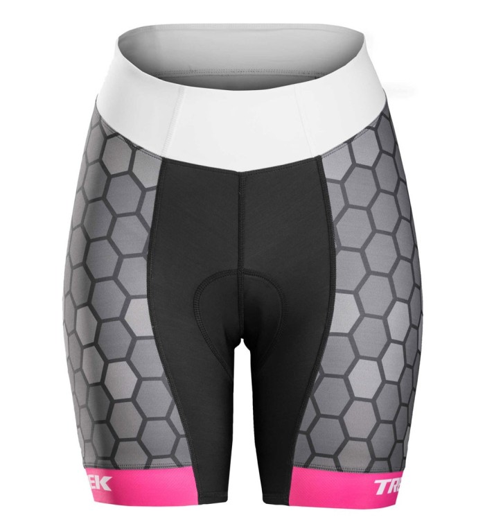 2016 Bontrager Trek Anara Honeycomb Women Cycling Jersey And Regular Shorts Set