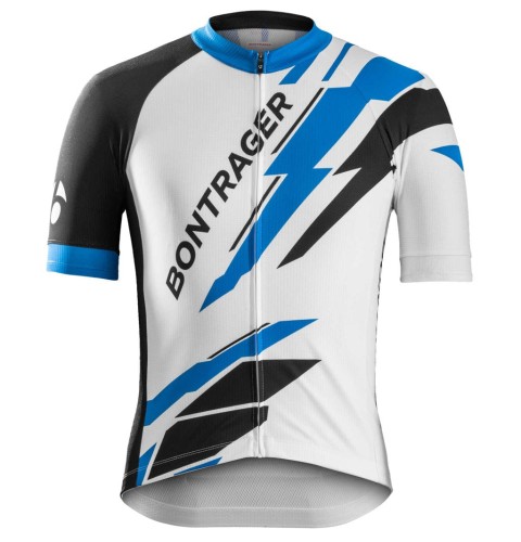 2016 Bontrager Specter Blue-White Sleeve Cycling Jersey