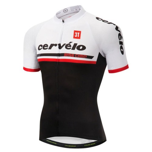 2018 Cervelo 3T White Cycling Jersey And Bib Shorts Set