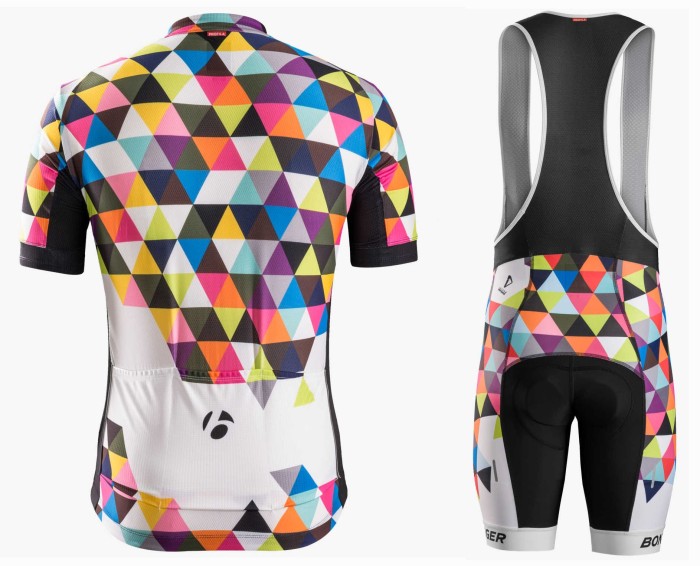 2016 Bontrager Specter Colorful Cycling Jersey And Bib Shorts Set