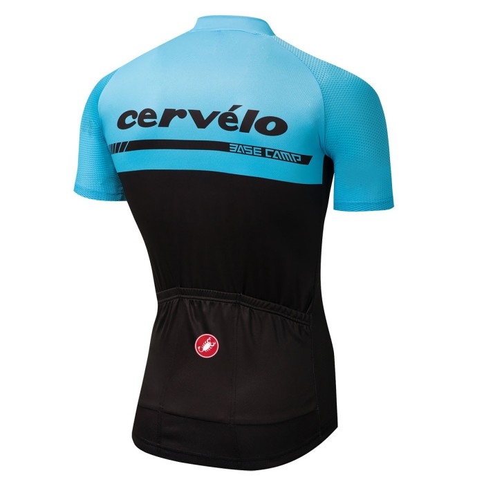 2018 Cervelo 3T Blue Cycling Jersey And Bib Shorts Set