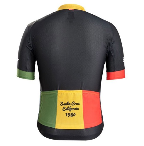 2017 Bontrager Specter Rasta Paw Cycling Jersey And Bib Shorts Set