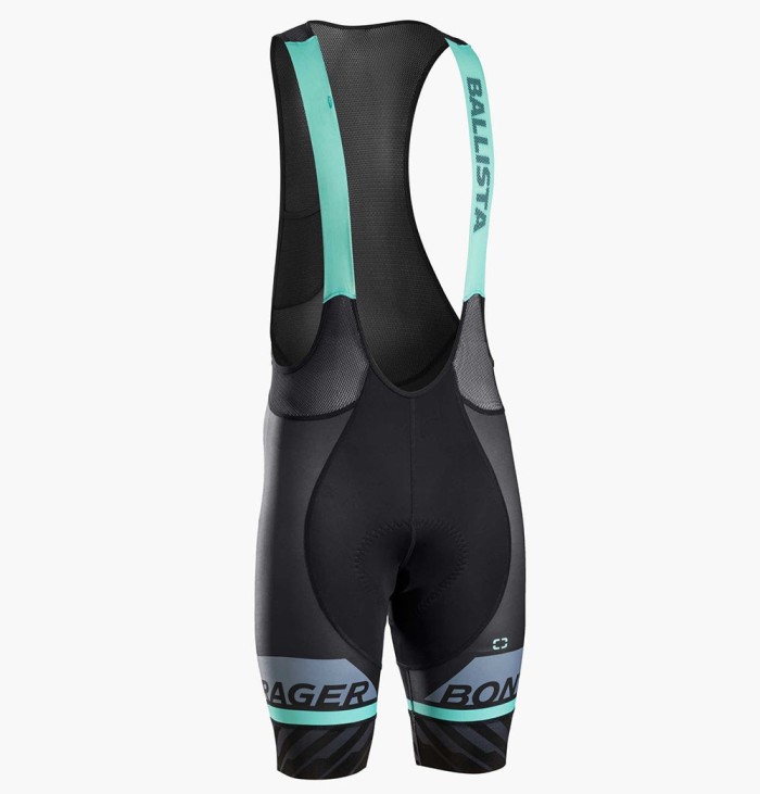 2016 Bontrager Ballista Black-Green Cycling Jersey And Bib Shorts Set