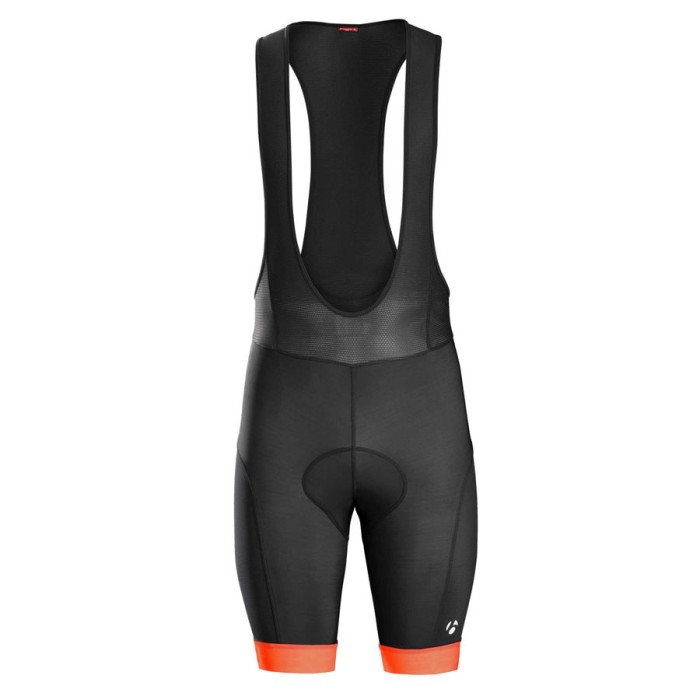 2017 Bontrager Circuit Orange Cycling Bib Shorts