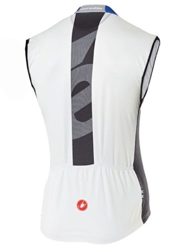 2015 Team Cervelo White-Blue Cycling Vest/Sleeveless Jersey