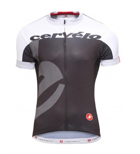 2015 Team Cervelo White-Black Cycling Jersey