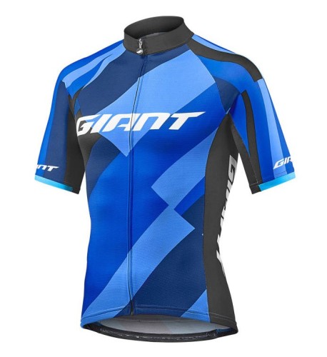 2018 Giant Elevate Blue Cycling Jersey And Bib Shorts Set