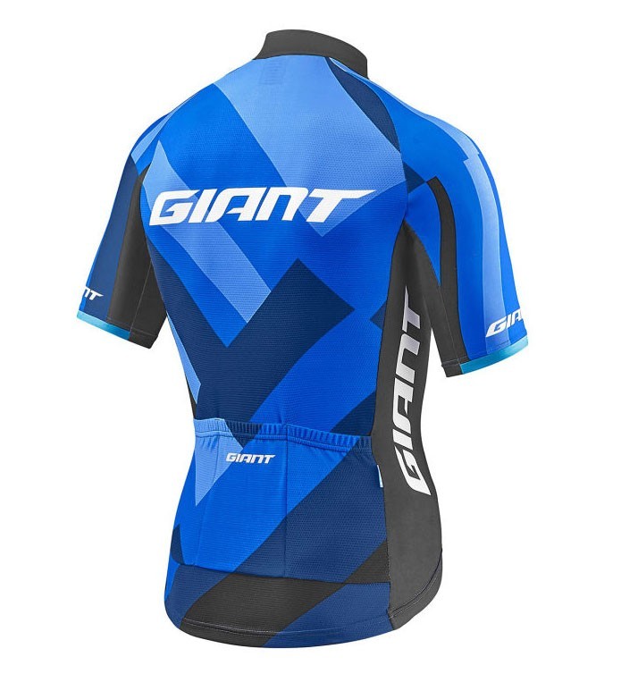 2018 Giant Elevate Blue Cycling Jersey And Bib Shorts Set