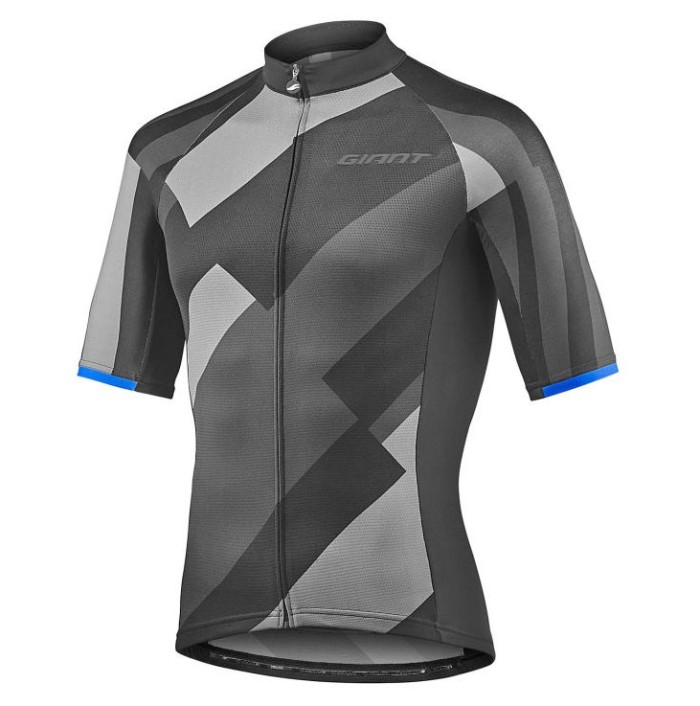 2018 Giant Elevate Black Cycling Jersey And Bib Shorts Set