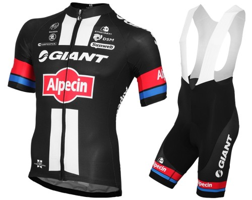 2015 Giant Alpecin Cycling Jersey And Bib Shorts Set