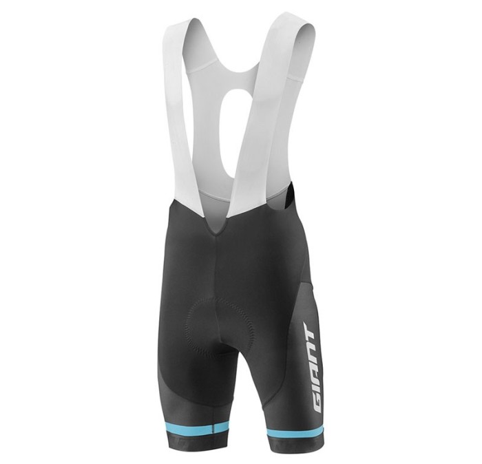 2017 Giant Shade Blue Cycling Jersey And Bib Shorts Set