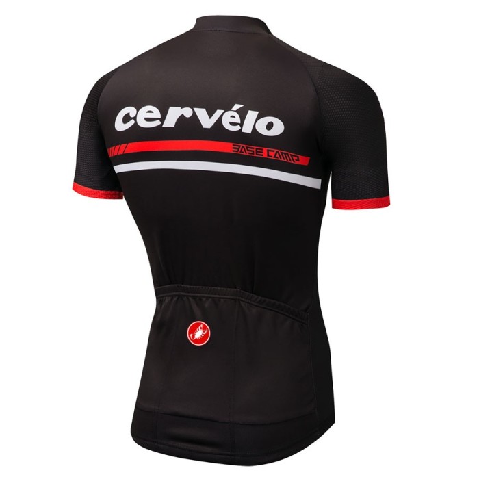 2018 Cervelo 3T Black Cycling Jersey And Bib Shorts Set