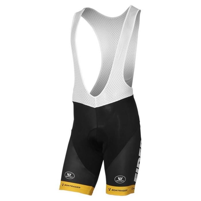 2017 Trek Telenet Fidea Lions Black Cycling Jersey And Bib Shorts Set