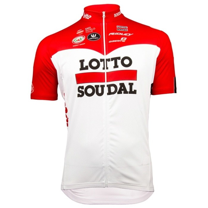 2018 Lotto Soudal Red Cycling Jersey