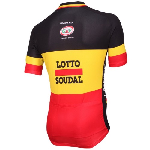 2015 Lotto Soudal Belguim Champion Cycling Jersey