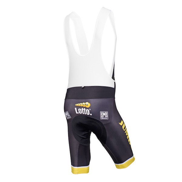 2015 Lotto NL-Jumbo Yellow Cycling Jersey And Bib Shorts Set