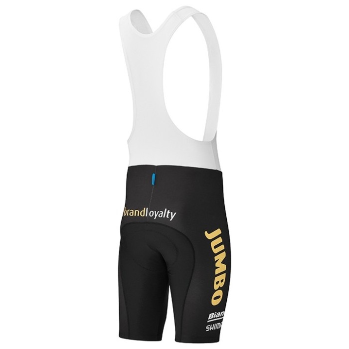 2017 Lotto NL-Jumbo Yellow Cycling Bib Shorts