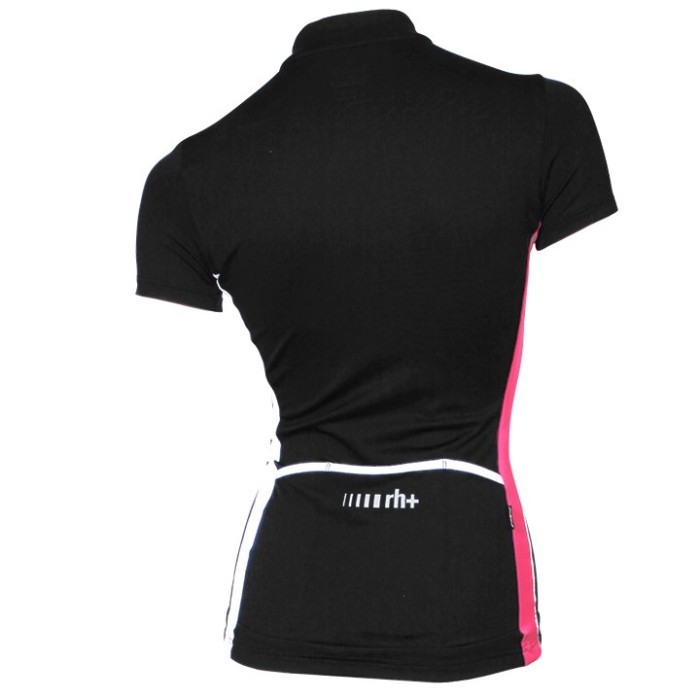 2017 Rh+ Trinity Women’s Black-Pink Cycling Jersey And Shorts Set