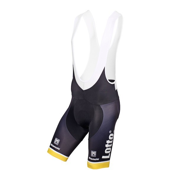 2015 Lotto NL-Jumbo Yellow Cycling Jersey And Bib Shorts Set