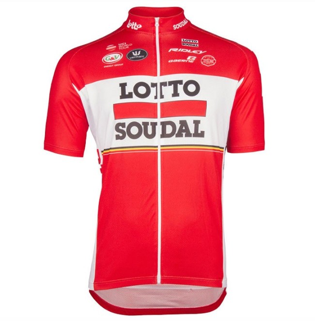 2017 Lotto-Soudal Red Cycling Jersey