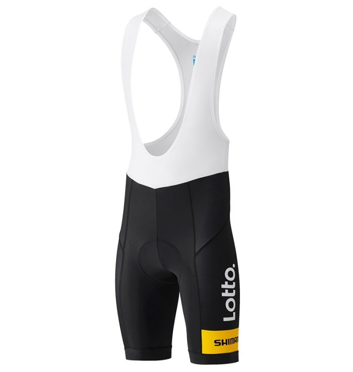 2018 Lotto-Jumbo Yellow Cycling Jersey And Bib Shorts Set