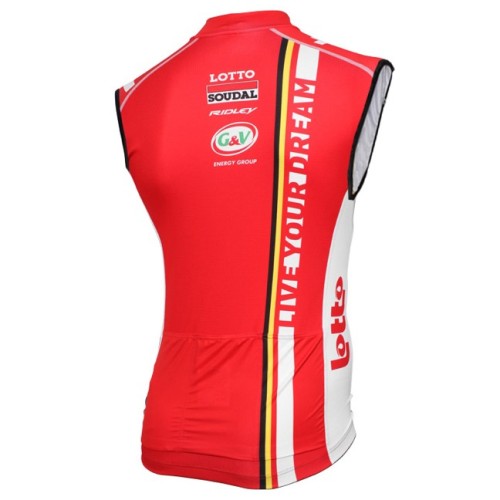 2015 Lotto Soudal Cycling Vest/Sleeveless Jersey