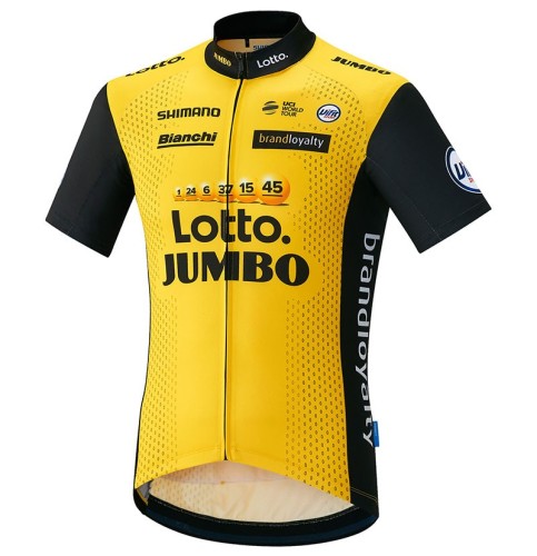 2017 Lotto NL-Jumbo Yellow Cycling Jersey