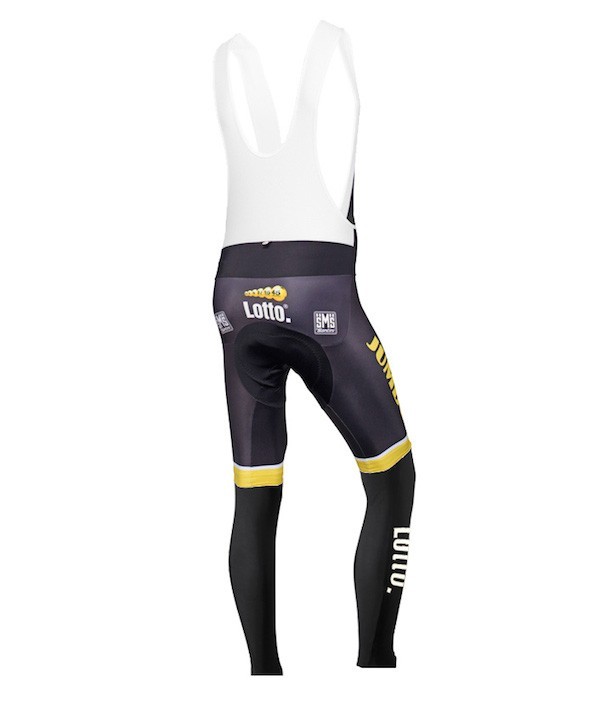 2015 Lotto NL-Jumbo Yellow Long Sleeve Cycling Jersey And Bib Pants