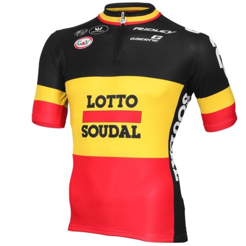 2015 Lotto Soudal Belguim Champion Cycling Jersey