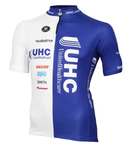 2016 Vermarc UHC White-Blue Cycling Jersey