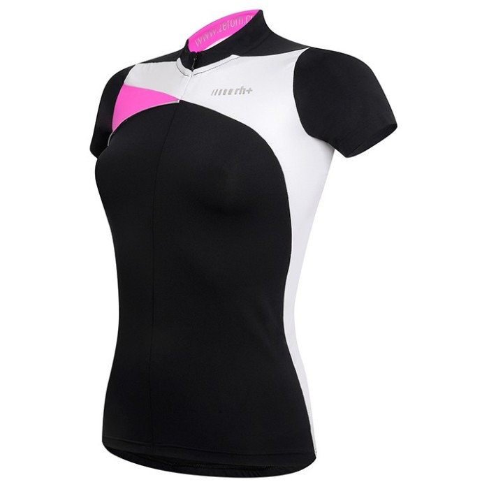 2017 Rh+ Trinity Women’s Black-Pink Cycling Jersey