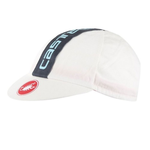 2017 Cаstelli Retro 3 White Cycling Cap