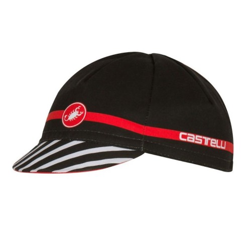 2017 Cаstelli Free Black Cycling Cap