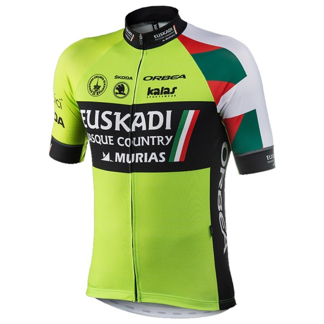 2017 Euskadi Cycling Shoer Sleeve Jersey