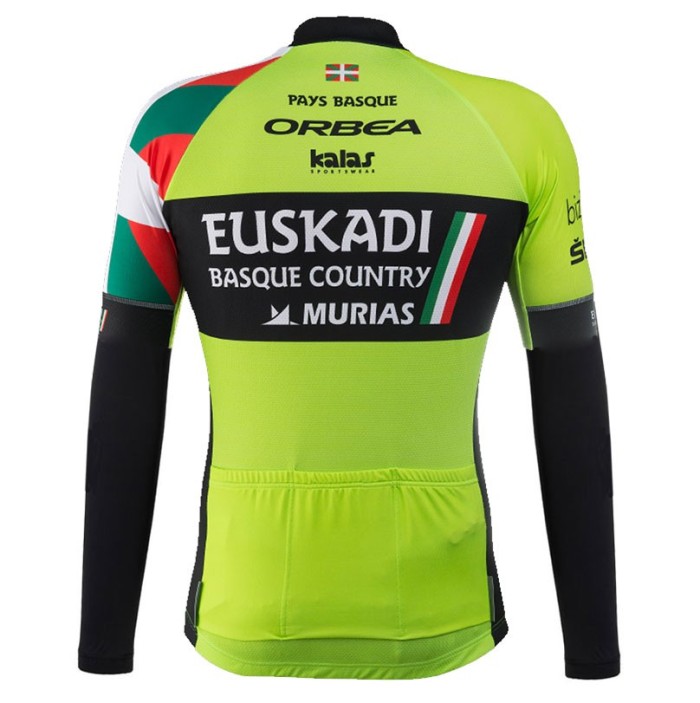 2017 Euskadi Kalas Cycling Long Sleeve Jersey