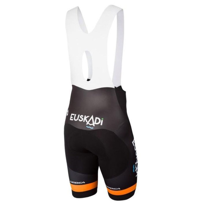 2018 Euskadi Orange Cycling Jersey And Bib Shorts Set