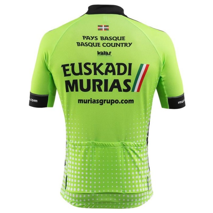 2018 Euskadi Murias Team Green Cycling Jersey