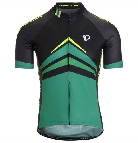 2017 Pearl Izumi Elite Pursuit Green Cycling Jersey And Bib Shorts Set