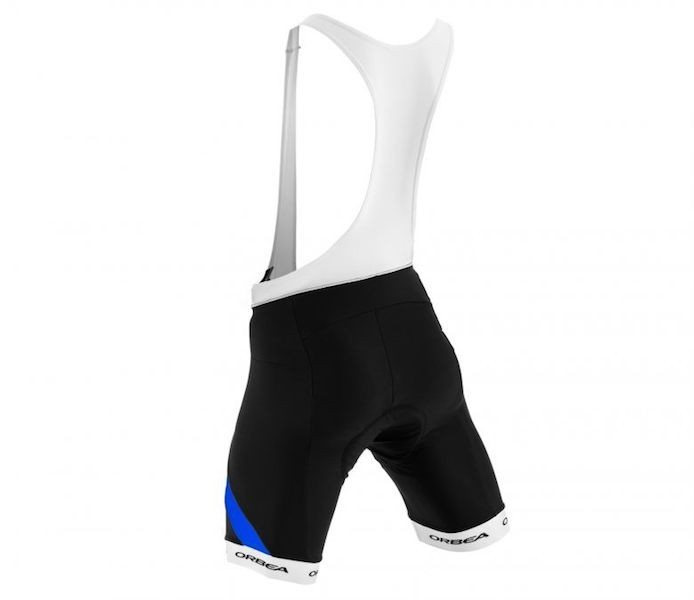 2015 Orbea White-Blue Stripe Cycling Jersey And Bib Shorts Set