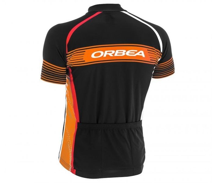 2015 Orbea Black-Yellow Stripe Cycling Jersey And Bib Shorts Set